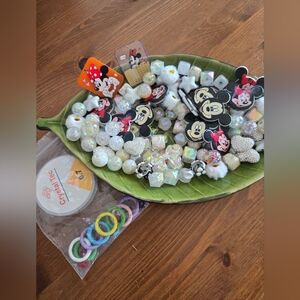 Mickey and Minnie Mouse Beads DIY Pens, Phone Lanyard, Bracelet